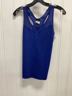 Athletic Tank Top By Nike Apparel In Blue, Size:S