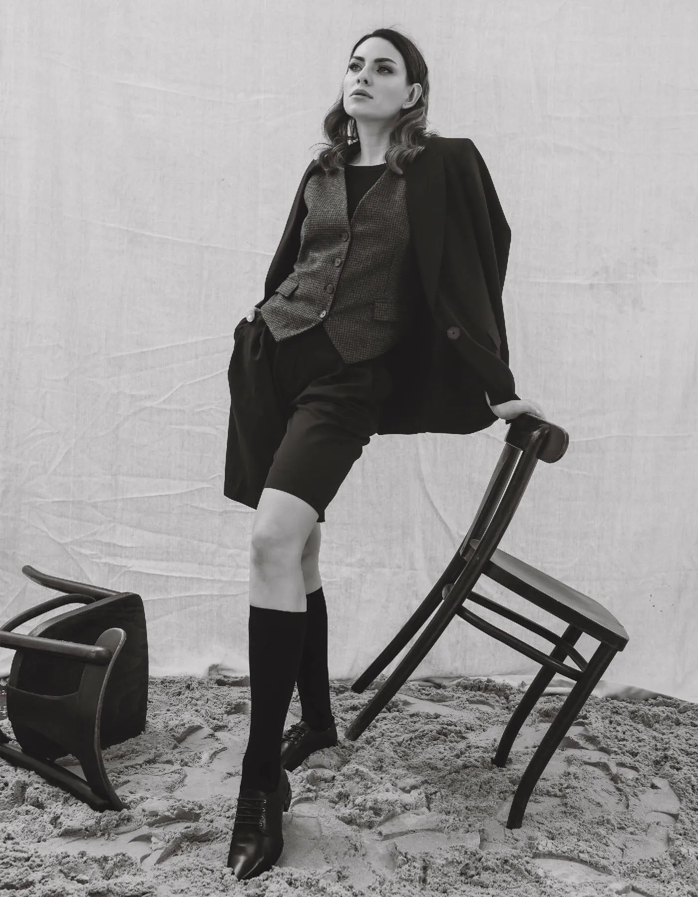 Black Bermuda Shorts