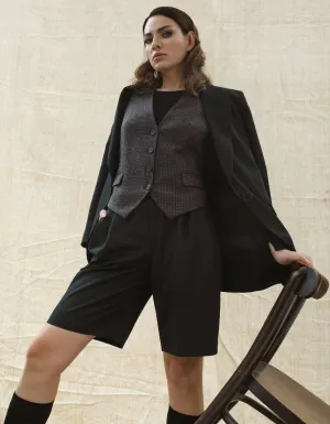 Black Bermuda Shorts