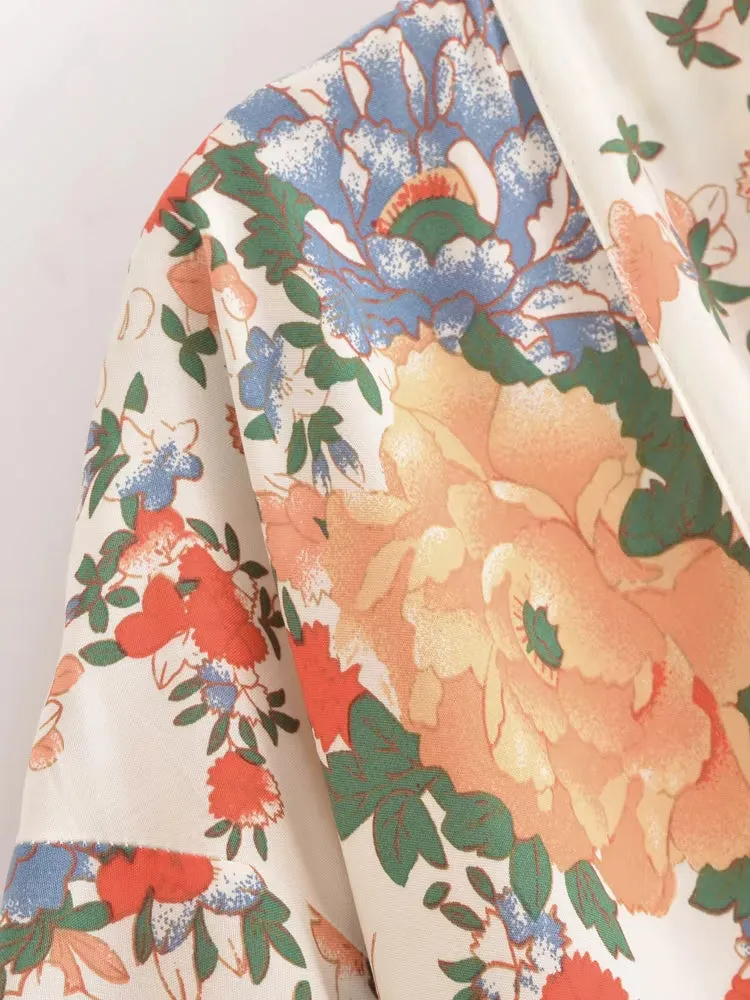 Blossom Wrap Kimono