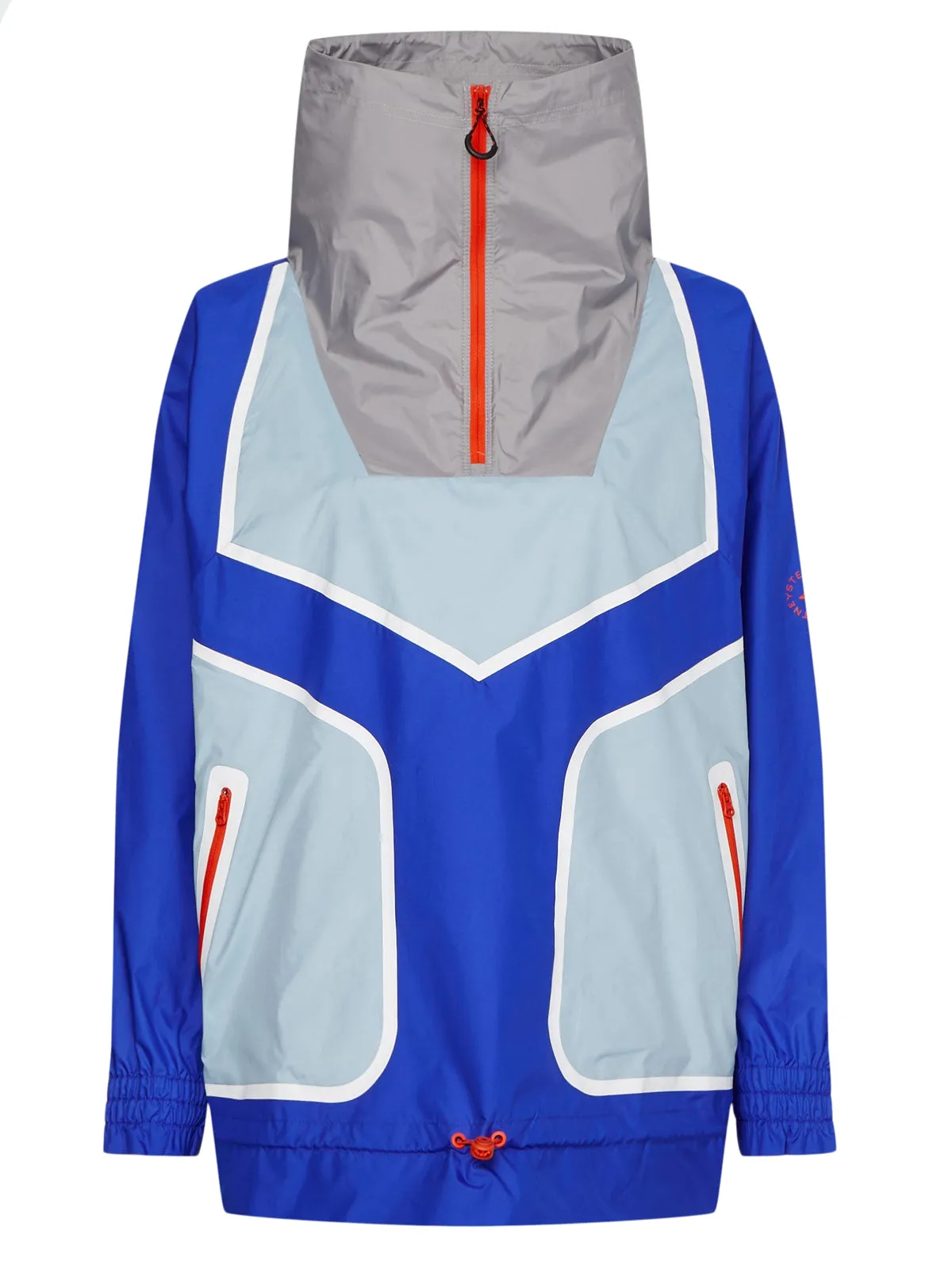 Bold Blue Half Zip Jacket
