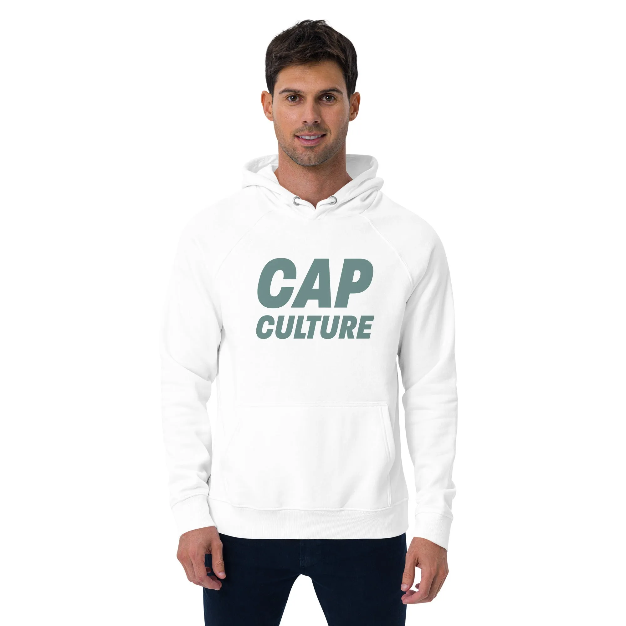 Cap Culture Crispy Unisex eco raglan hoodie