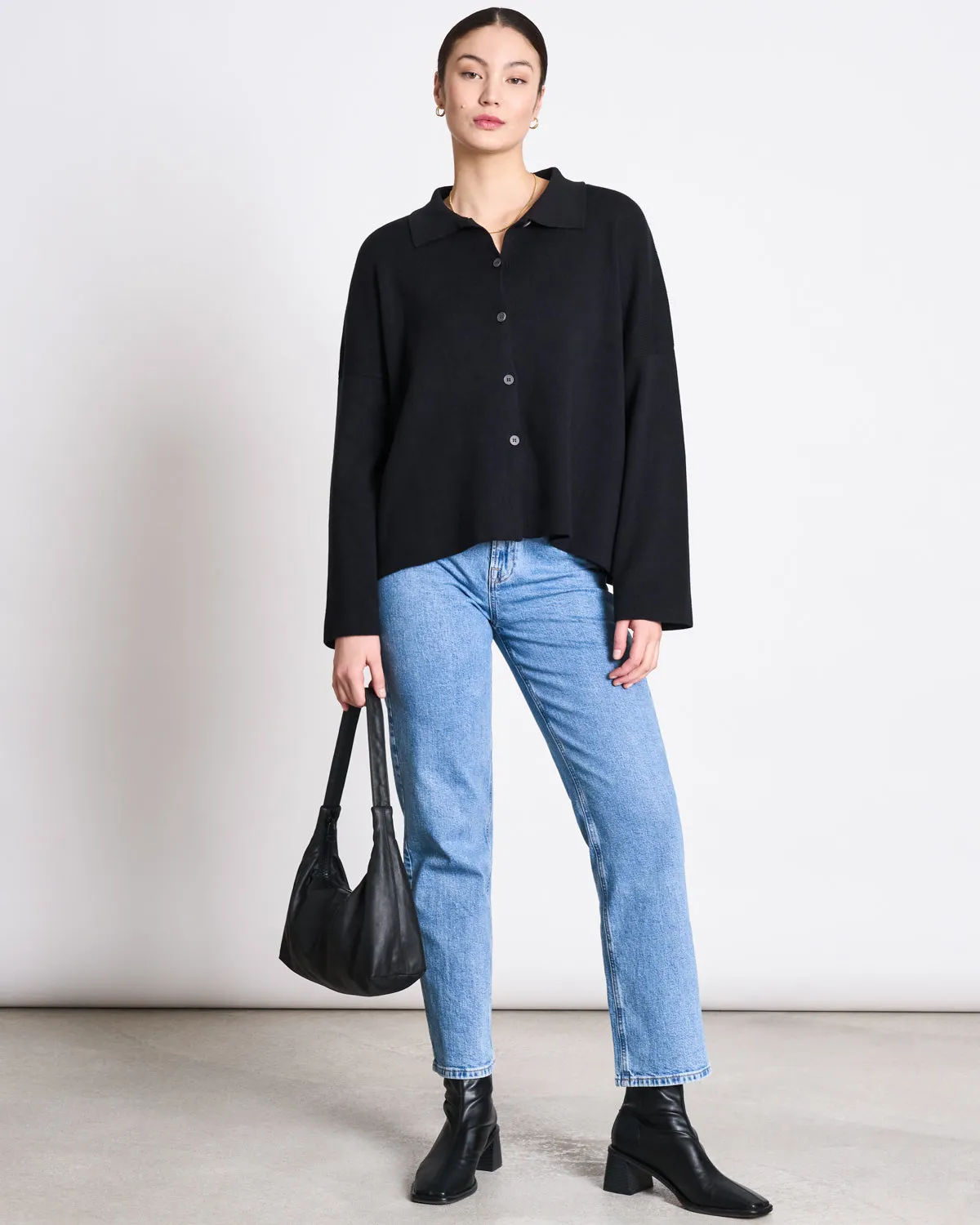 CARDIGAN ANJO BLACK GOTS