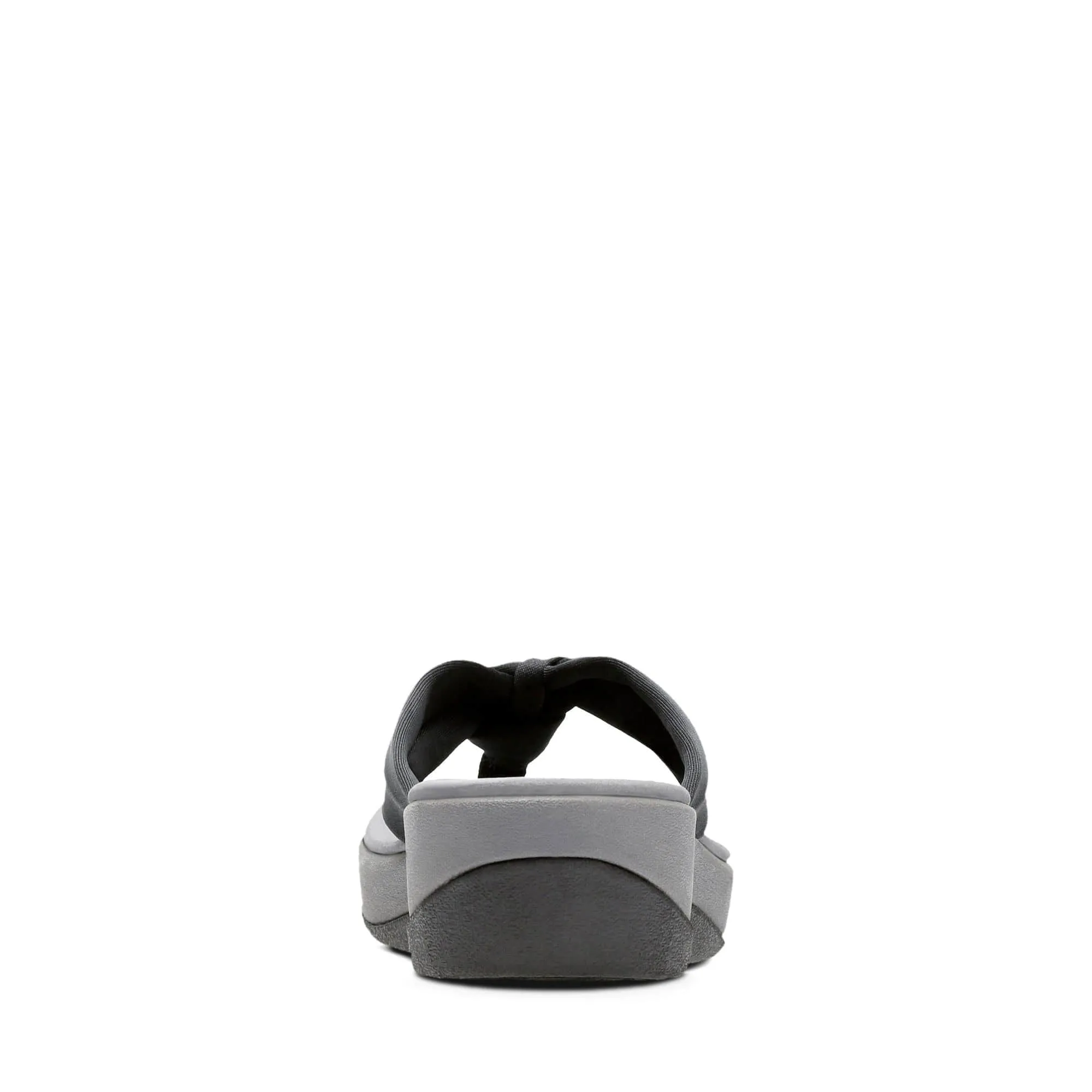 Clarks Women's Arla Glison Flips- Black Fabric