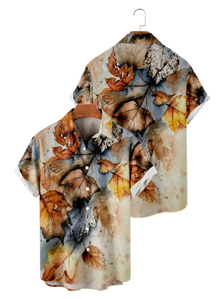 Comfy Graphic Cotton Linen Shirt