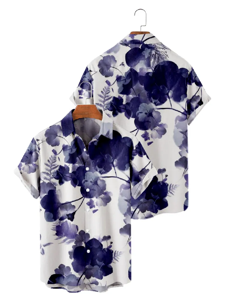 Comfy Graphic Cotton Linen Shirt