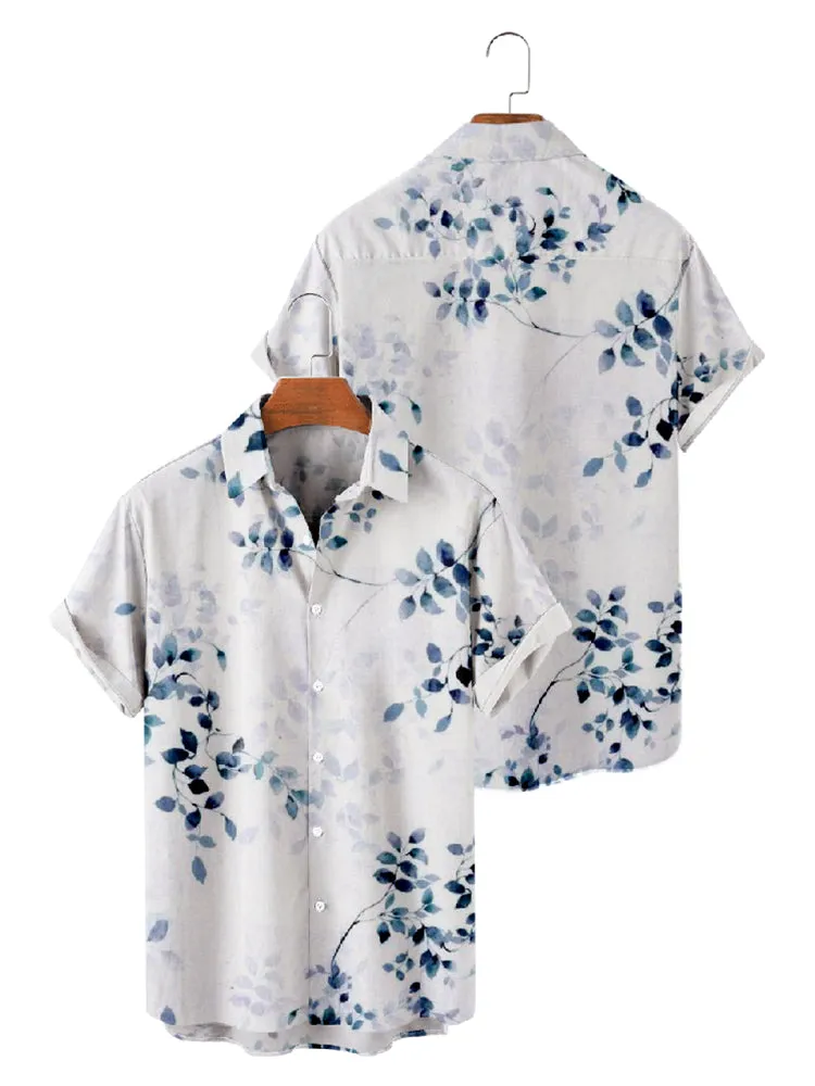 Comfy Graphic Cotton Linen Shirt