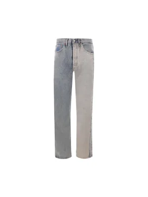 Destructured Denim Pants