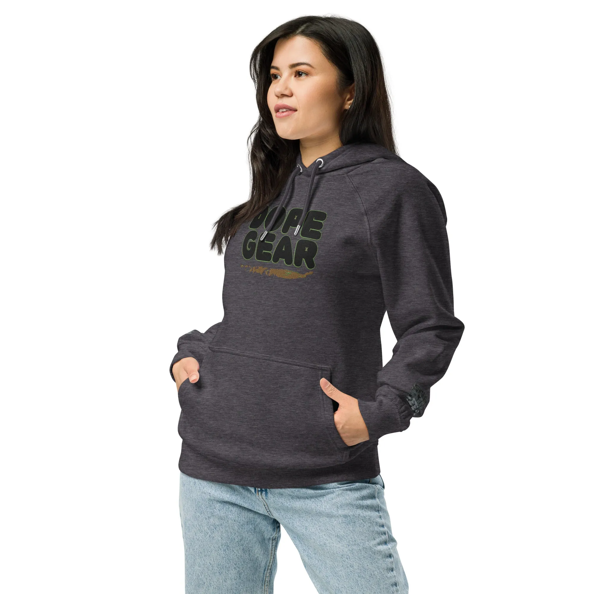 Dope Gear Black Sheep Unisex eco raglan hoodie