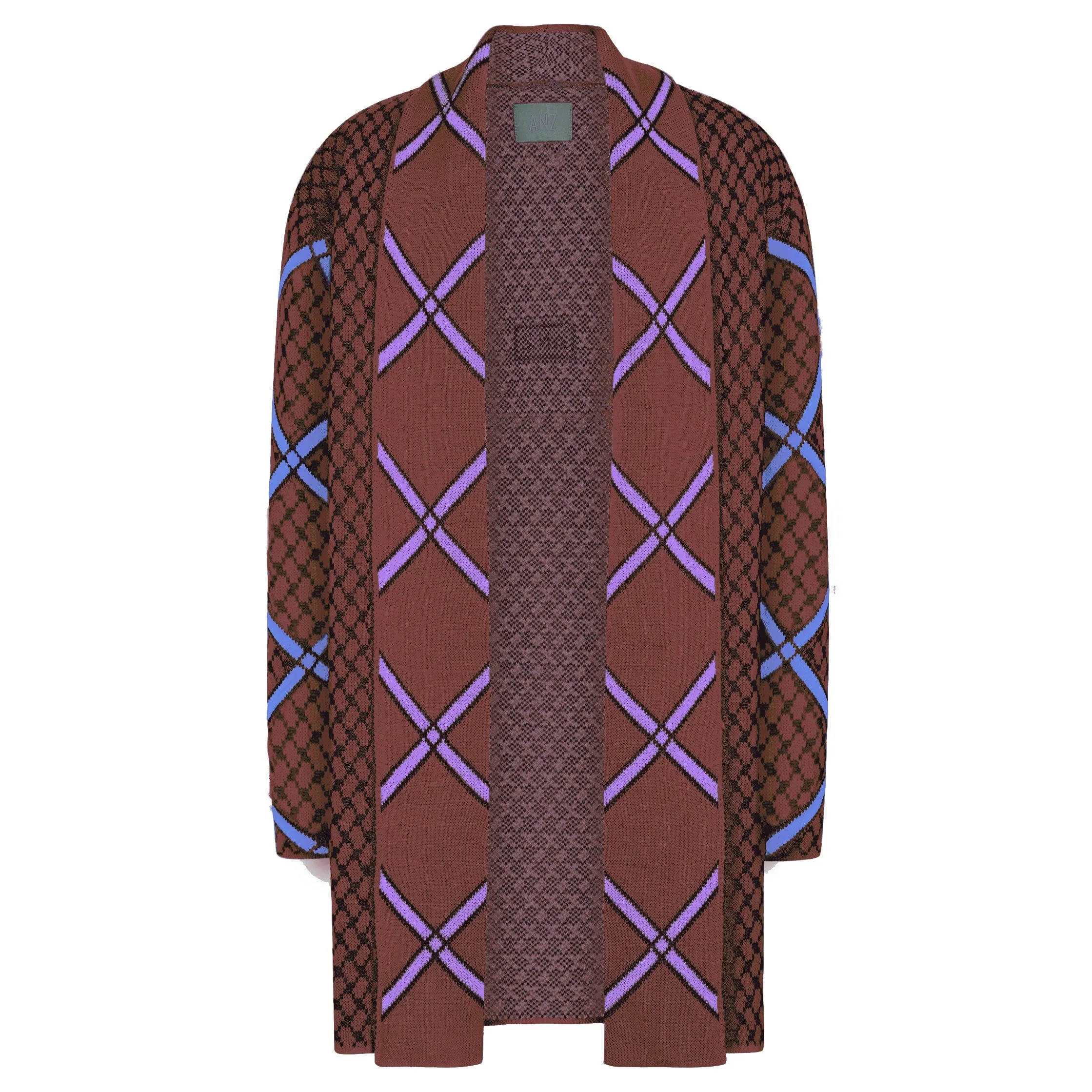 DWAYNE CRANBERRY CARDIGAN