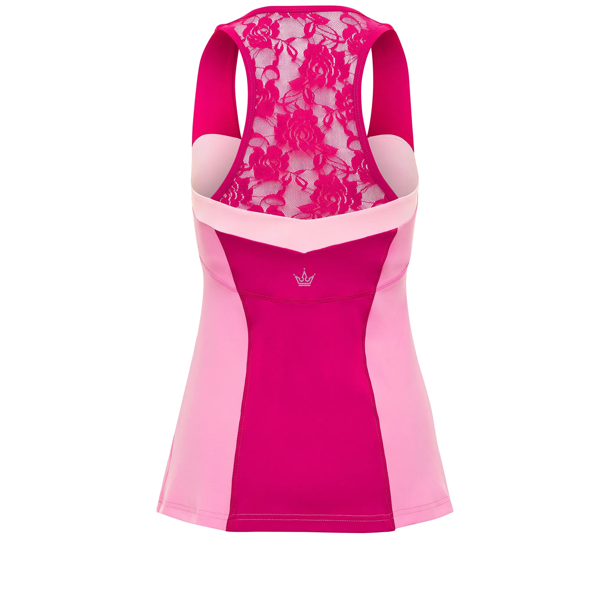 Enchanted Rose Princess Athletic Tank Top - Pink
