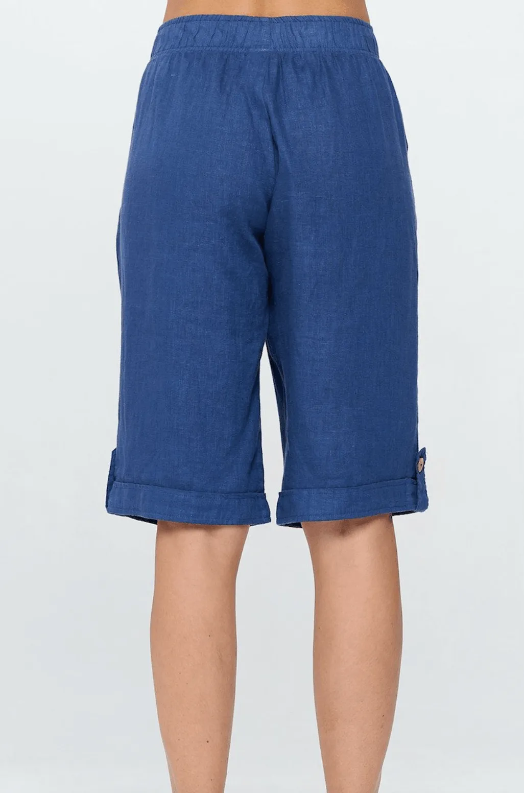 Focus Clothing Linen Bermuda Pants (L-674)