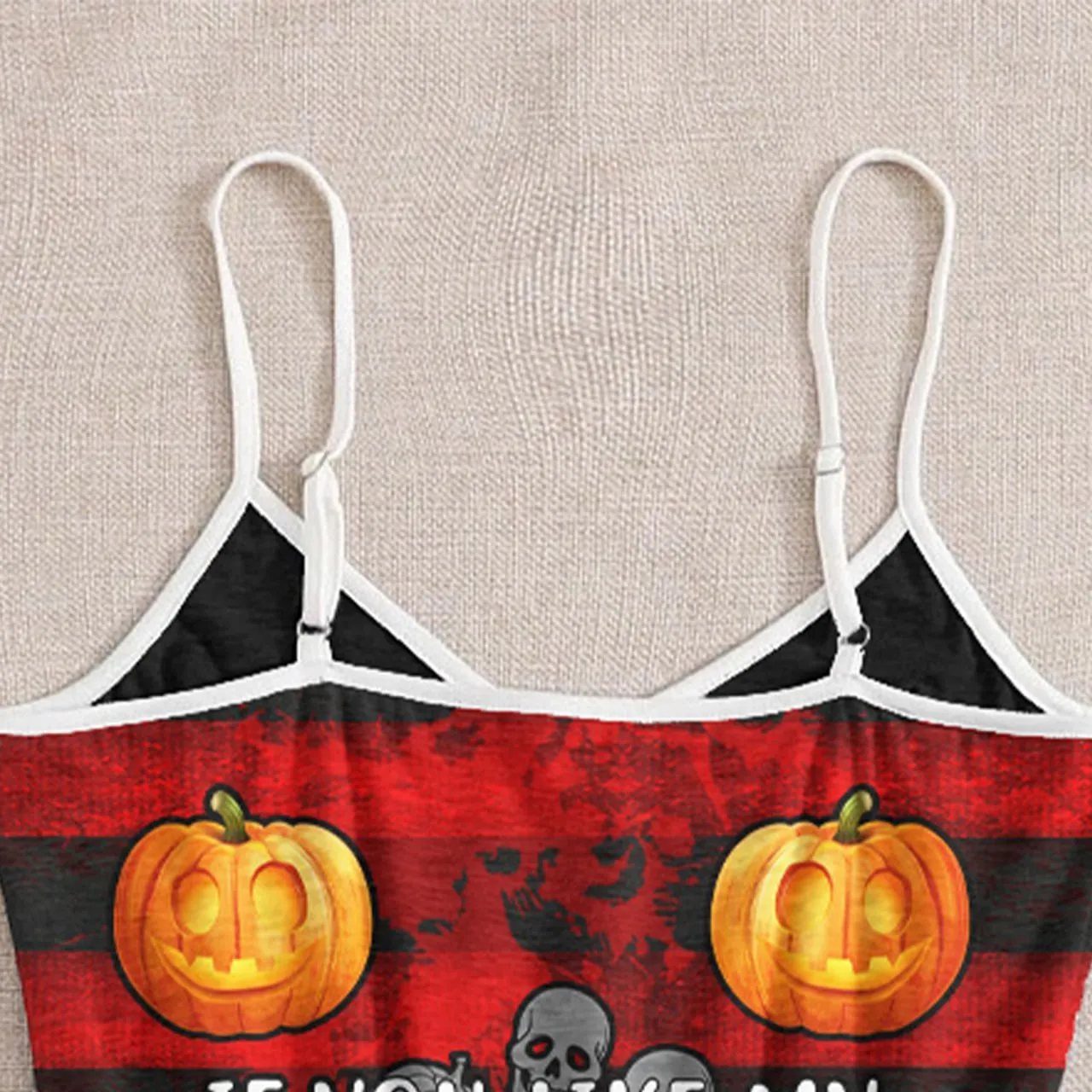 Funny Halloween I Put The Boo Skull Romper