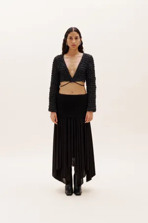 Grey Bolero Cardigan