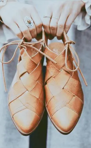 Handmade Boho Sandals Soft Flats Retro Womem's Shoes