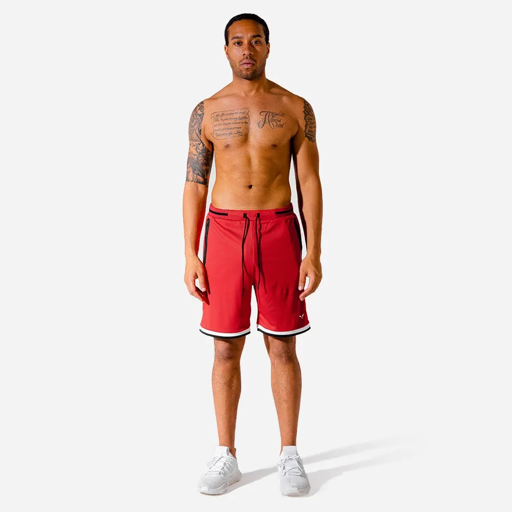 Hybrid Basketball Shorts - Red