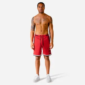 Hybrid Basketball Shorts - Red