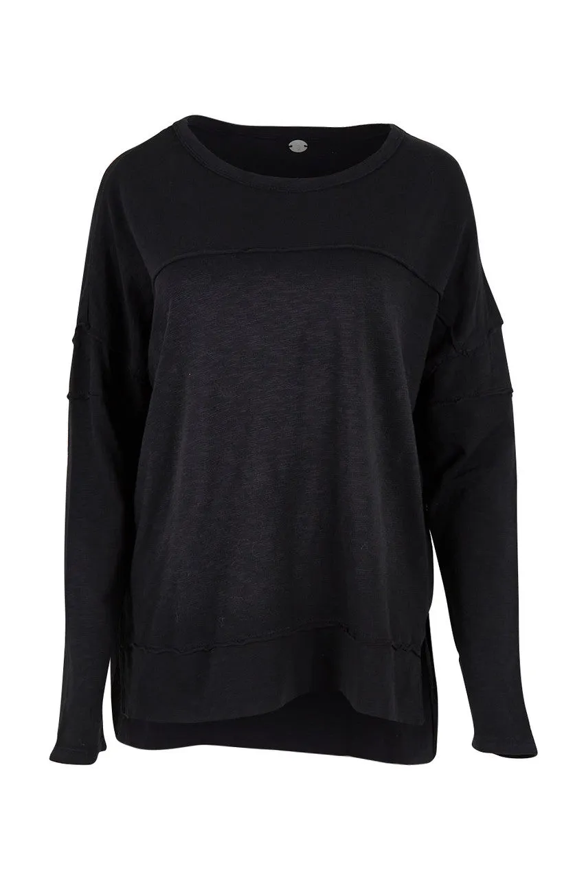 Jayne Throw On Top in Black