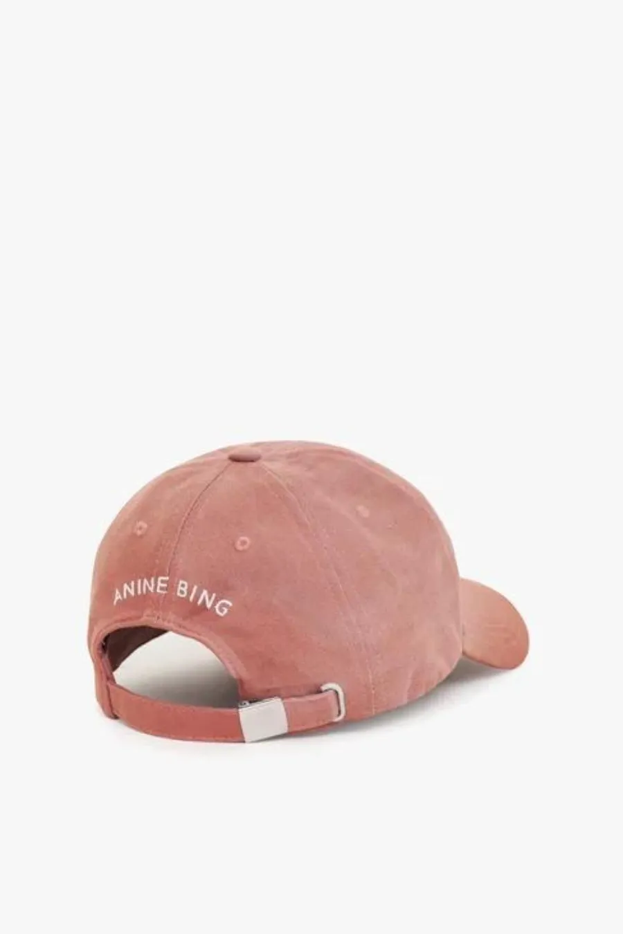 Jeremy Baseball Cap University Paris Washed Faded Terracotta