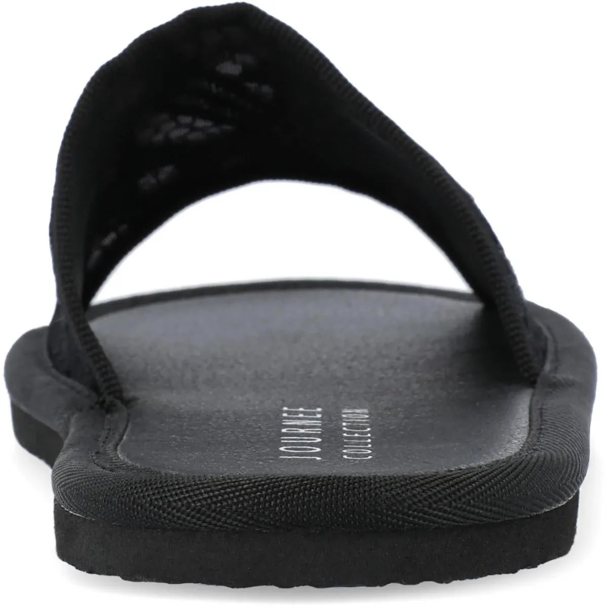 Journee Collection Womens Slip On Flats Slide Sandals