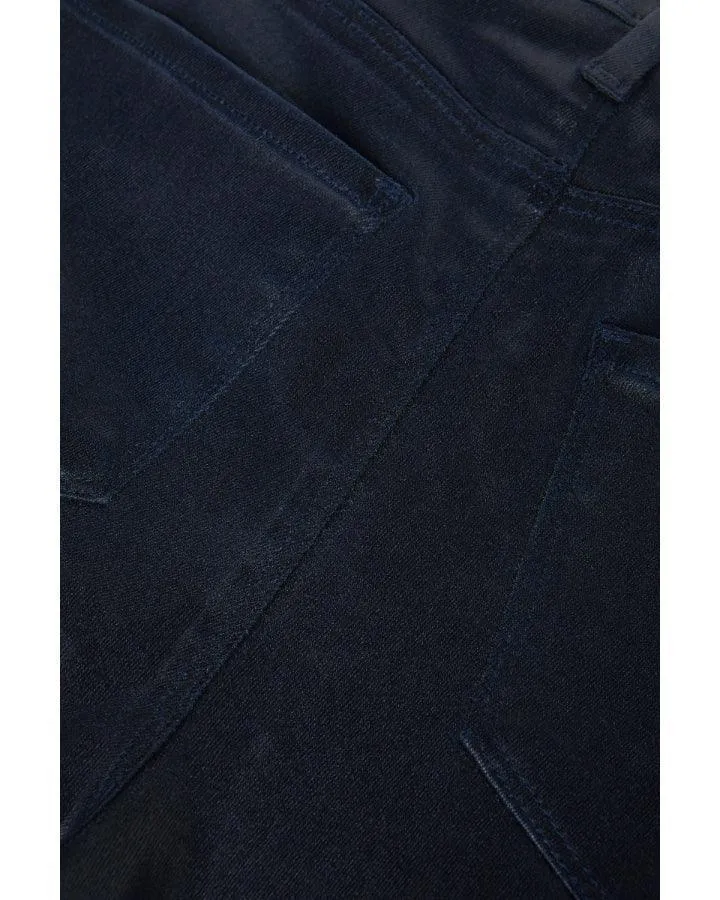 L'Agence Ruth Coated Straight Leg Jean