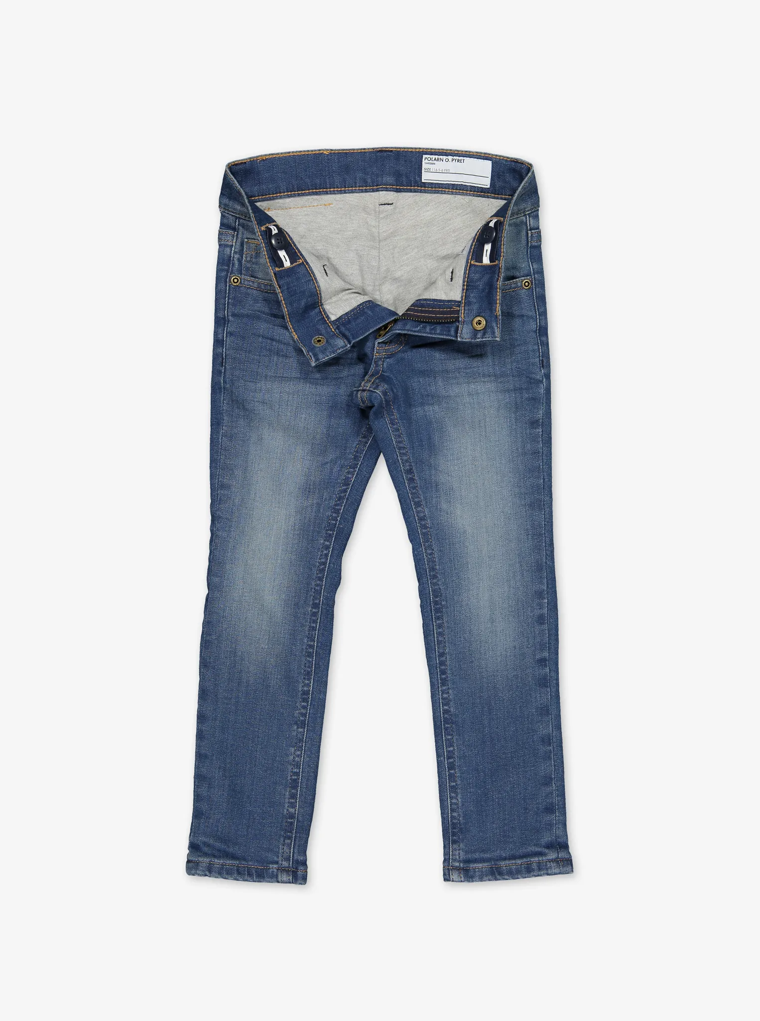Lined Slim Fit Kids Jeans