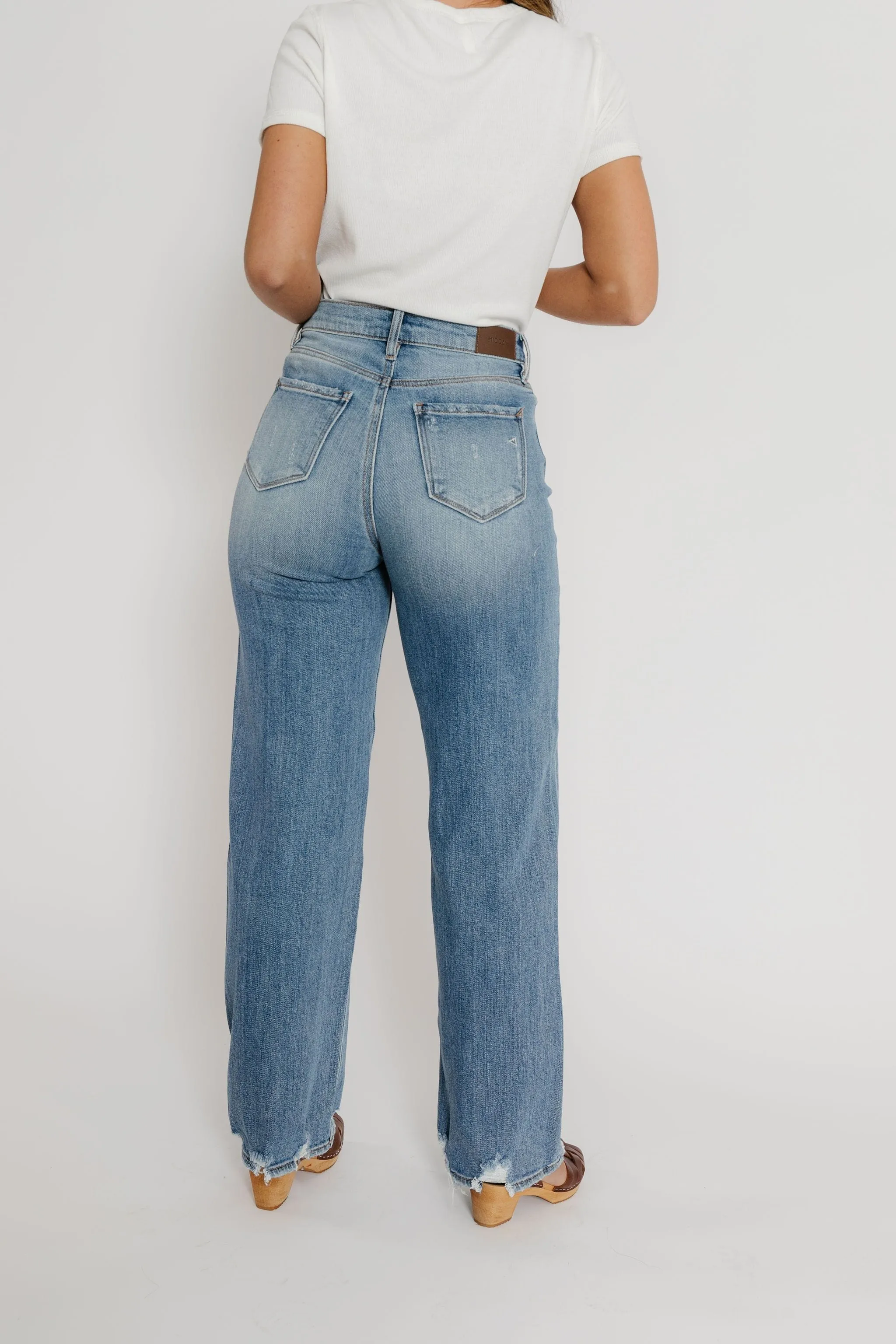 Logan Dad Denim Distressed