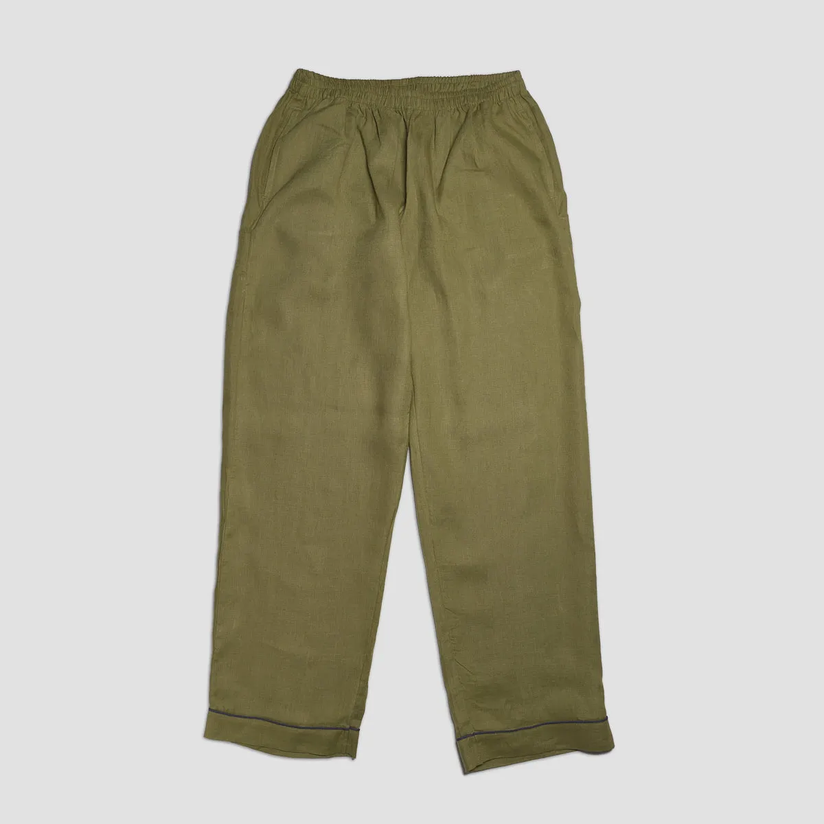 Men's Moss Linen Pajama Set
