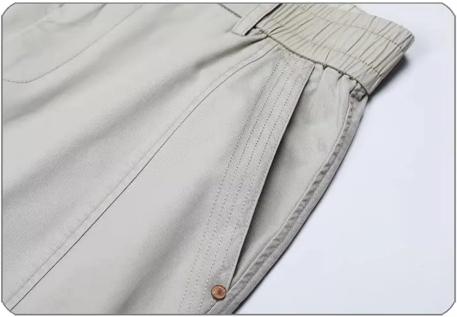 Men's Trouser American Casual Long Spring Summer Loose Harem Pants for Men