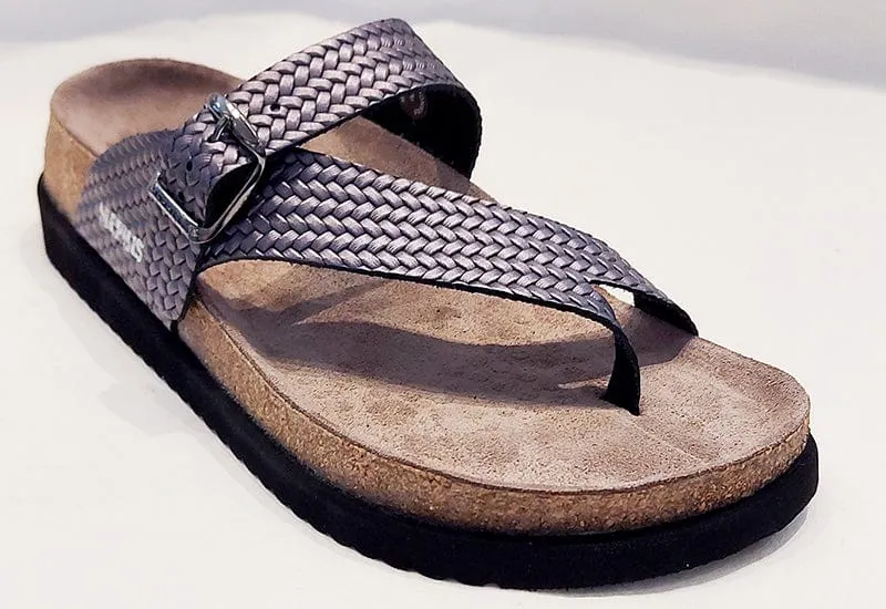 Mephisto Women's Helen Plus Sandals- Grey Twist
