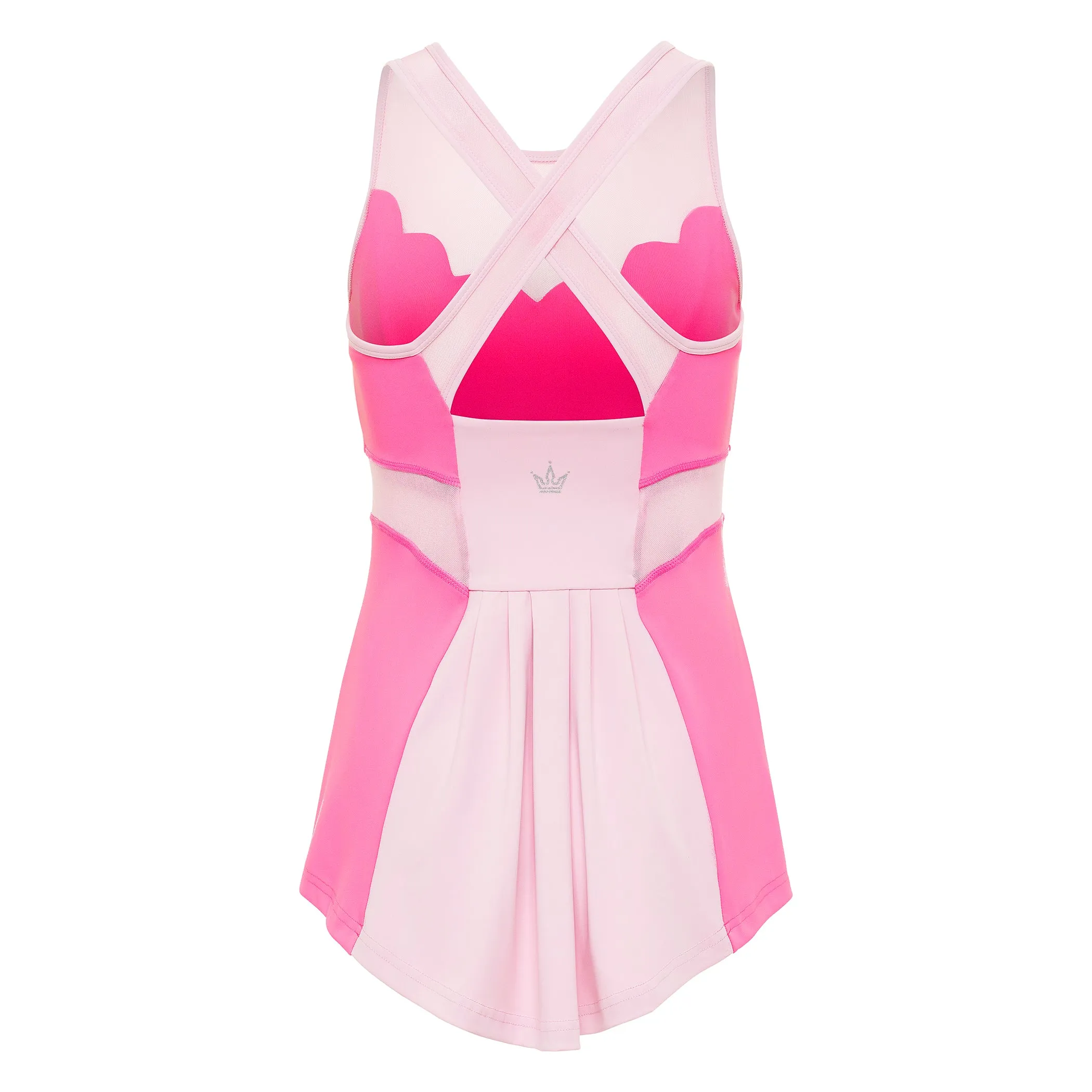 Mermaid Princess Athletic Tank Top - Pink