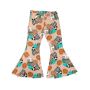 P0486  Halloween  pumpin western denim jeans pants 202405 PREORDER