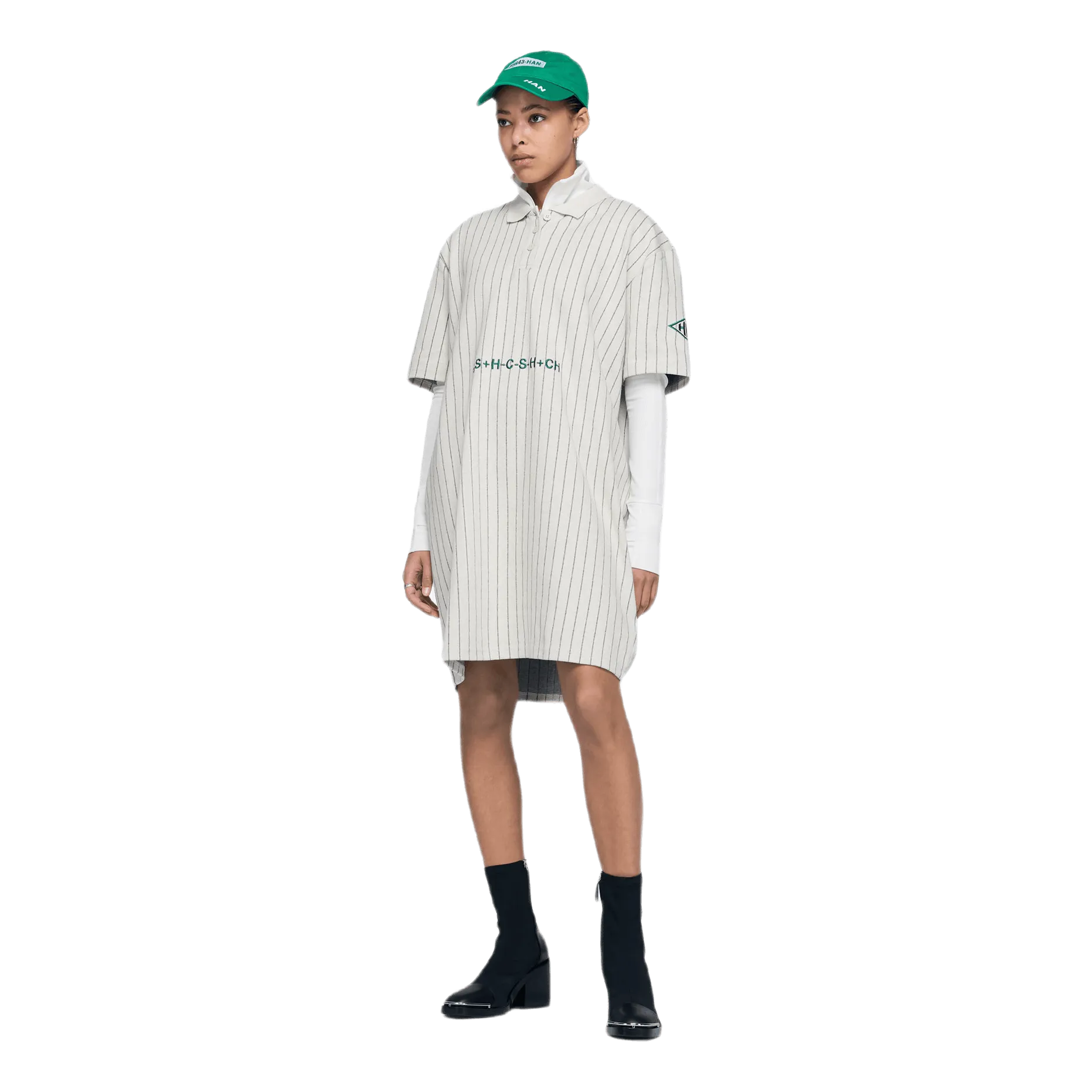 Polo Dress White