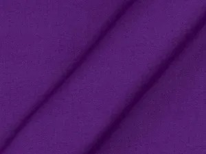 Purple Plain Dyed Cotton Satin Fabric (Wholesale)