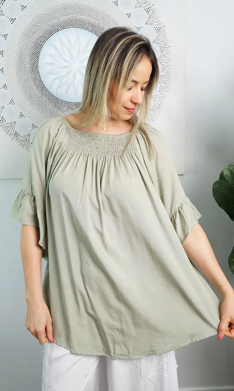 Rayon Top Noosa Plain, More Colours