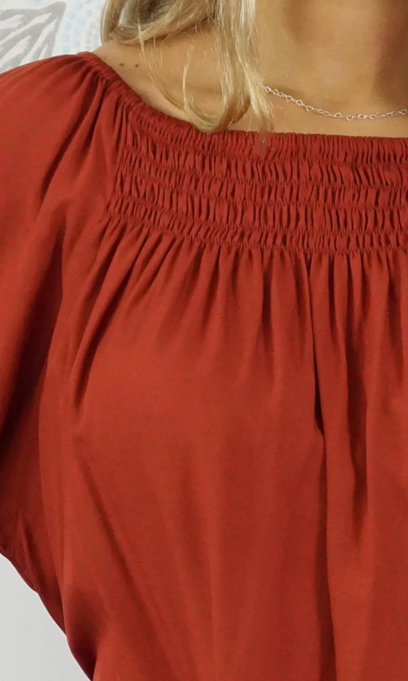 Rayon Top Noosa Plain, More Colours
