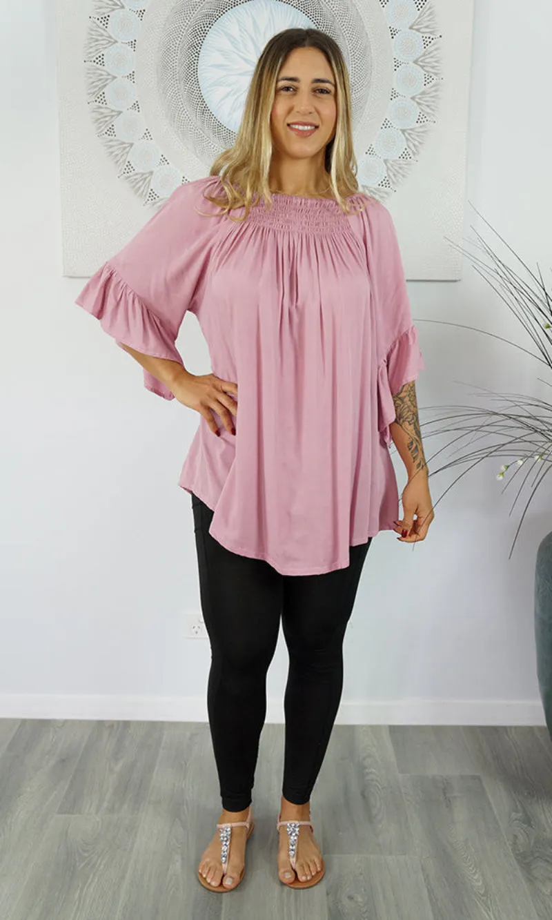 Rayon Top Noosa Plain, More Colours