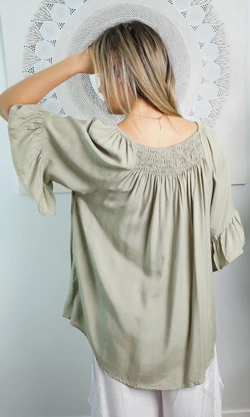 Rayon Top Noosa Plain, More Colours