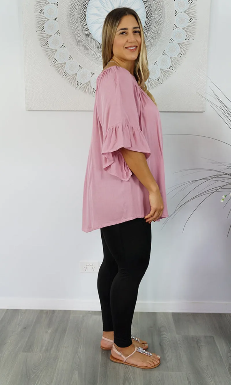 Rayon Top Noosa Plain, More Colours