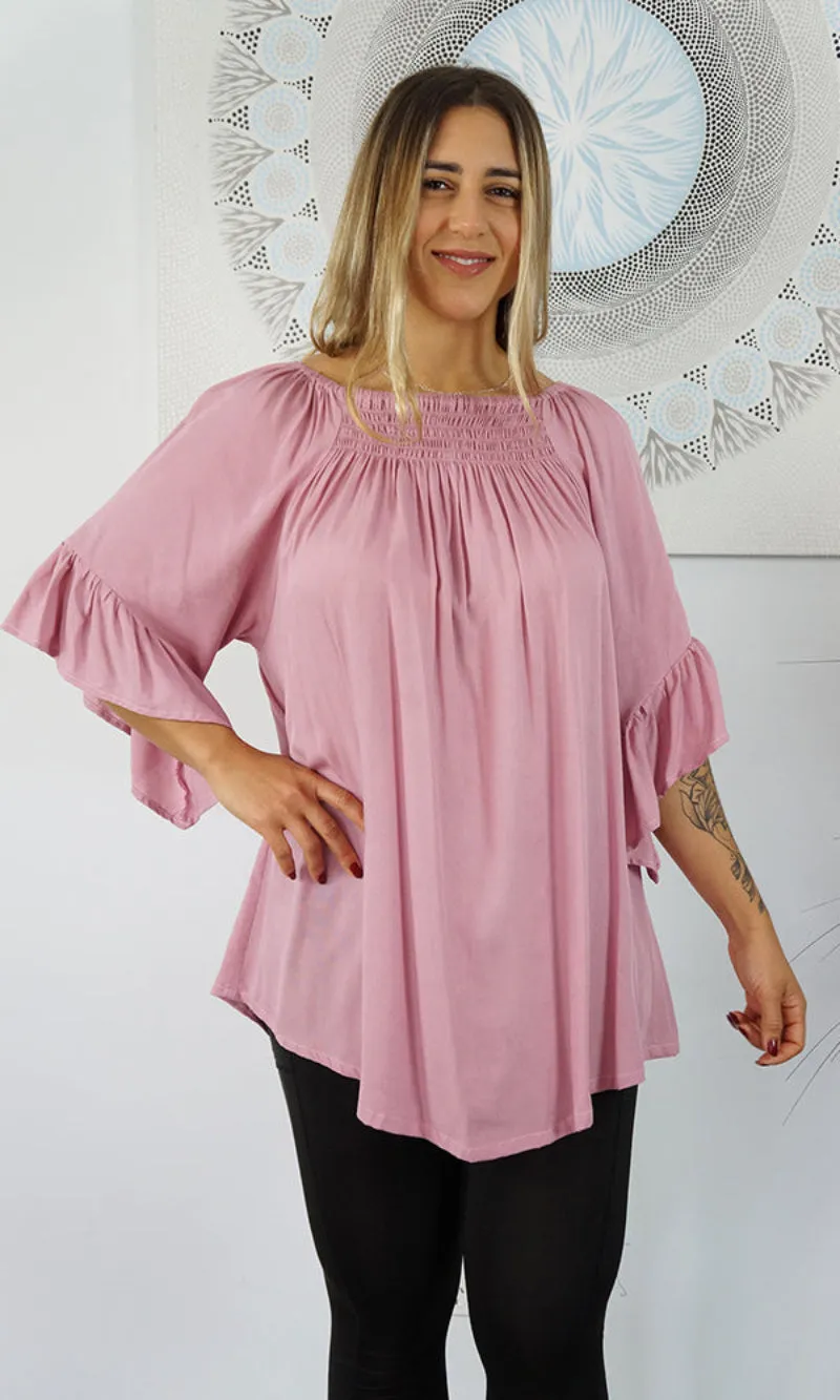 Rayon Top Noosa Plain, More Colours