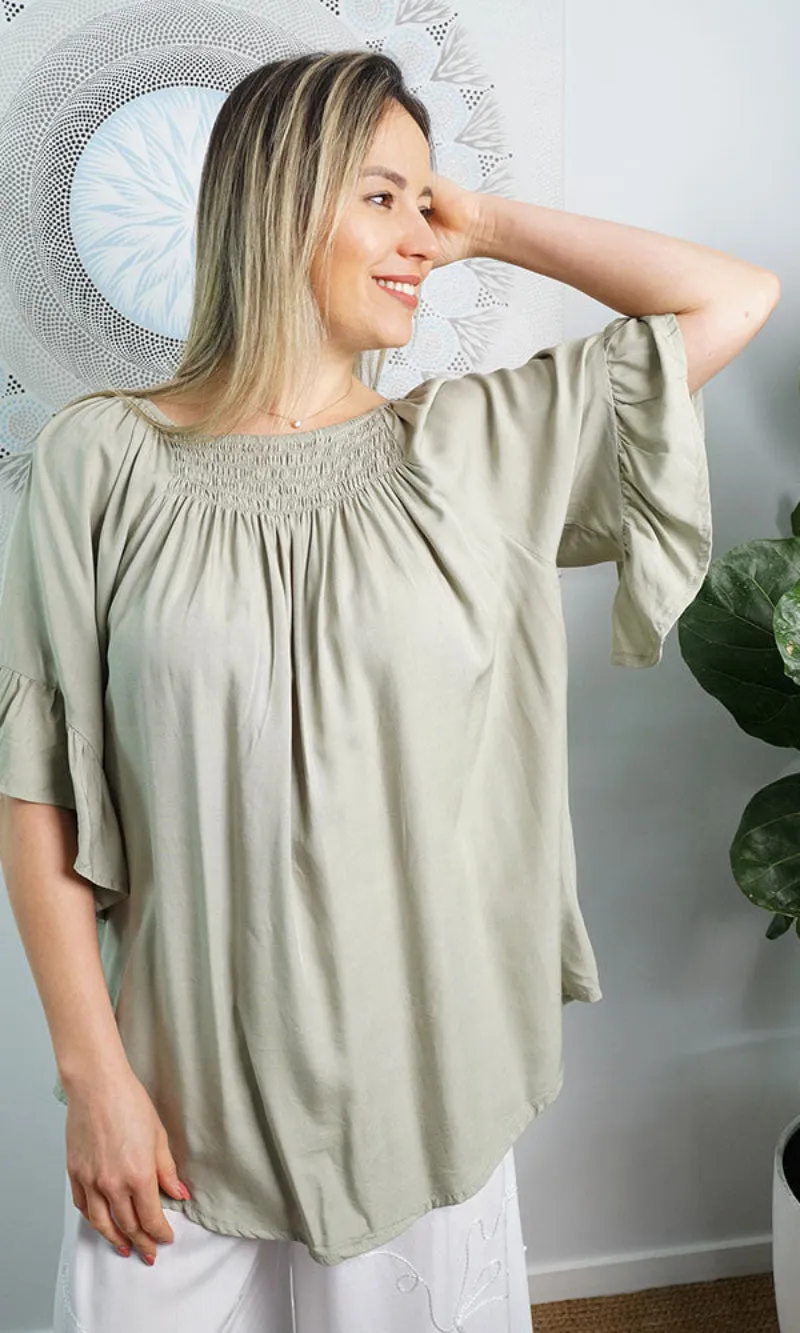 Rayon Top Noosa Plain, More Colours