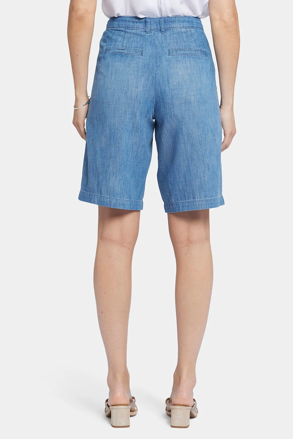Relaxed Bermuda Denim Shorts - Corfu