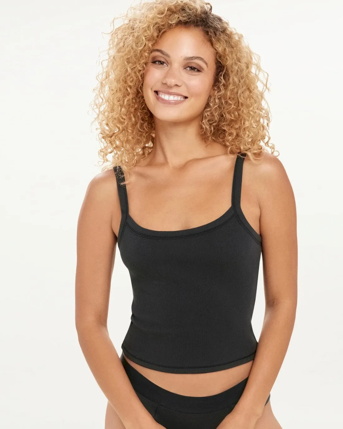 Rib Cotton Cami