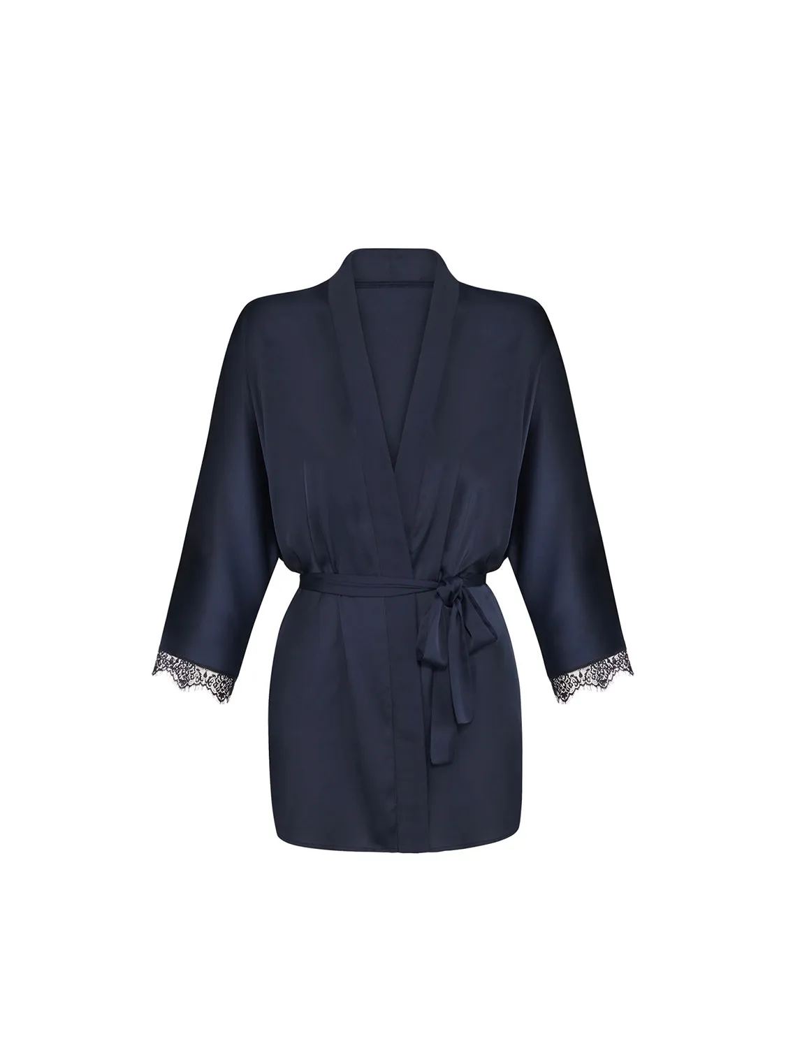 Satin Secrets Kimono - Full Moon