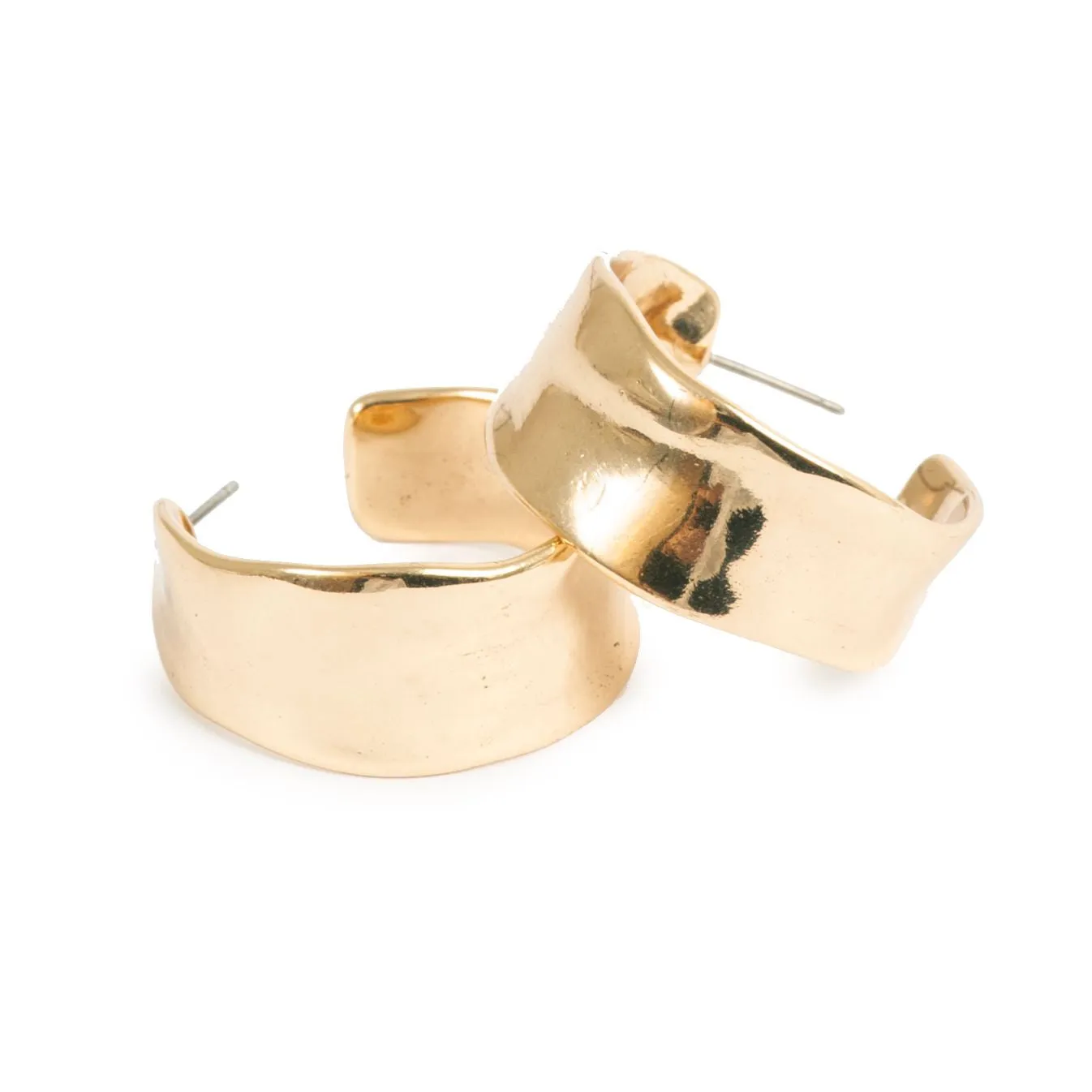Sculptured Creol Earring 26mm