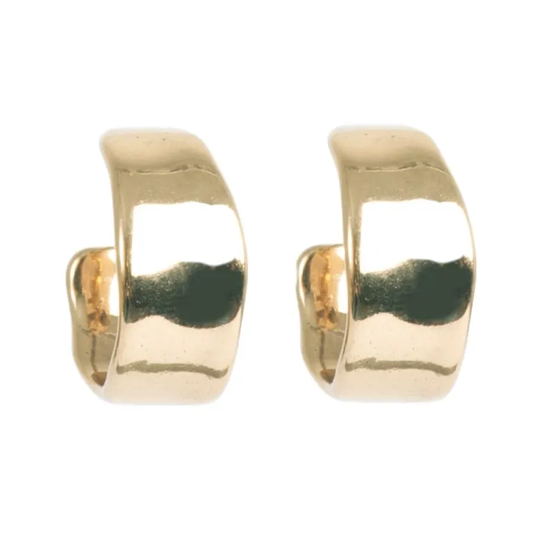 Sculptured Creol Earring 26mm