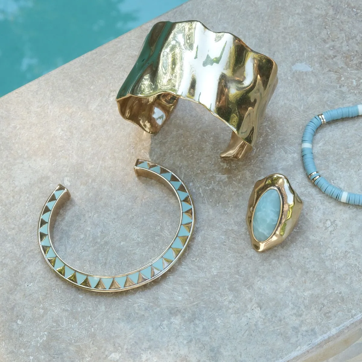Sculptured Cuff Bracelet