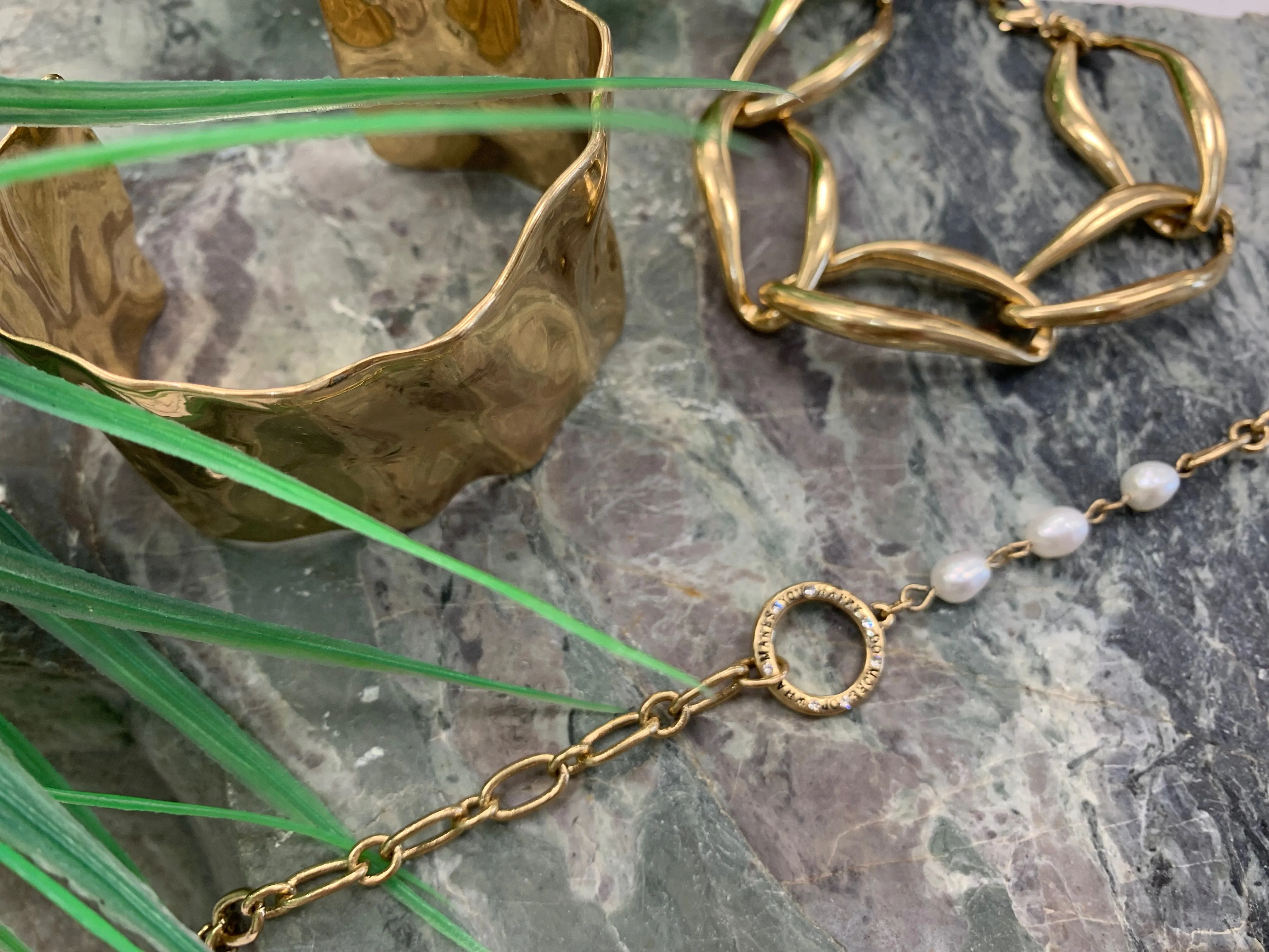 Sculptured Cuff Bracelet