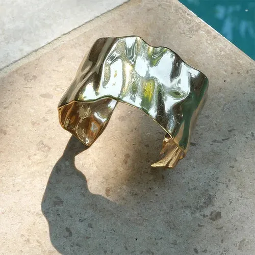Sculptured Cuff Bracelet