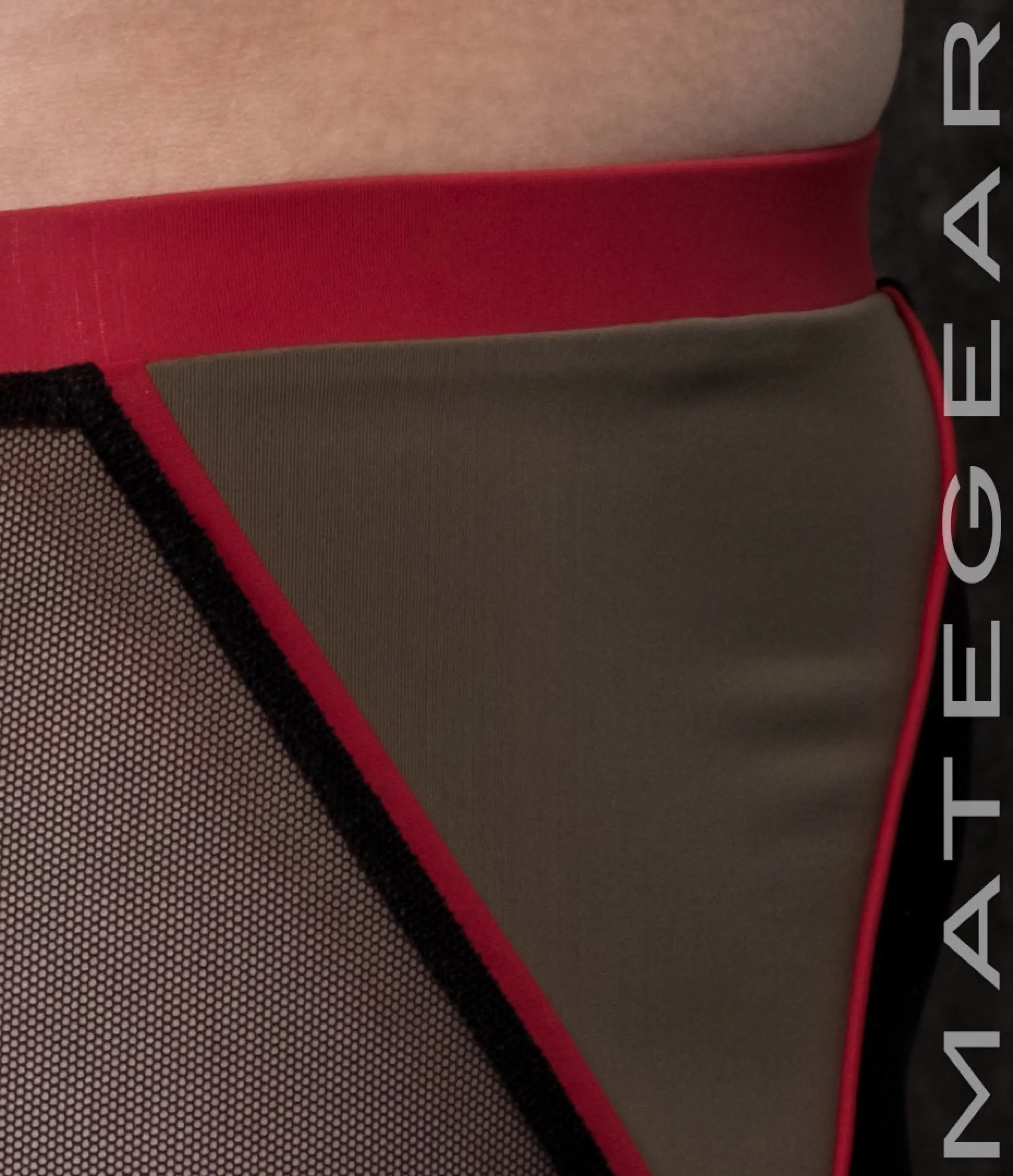 Sexy Mens Swimwear Mini Tights - Ryu Sook III (X-tra Low Flat Front)